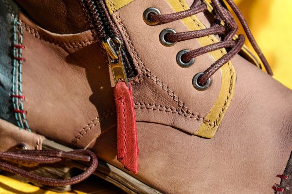 Leather shoes