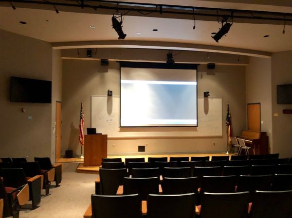 Lecture Hall, The John Frederick Educational Technology Complex, North Carolina School of Science and Mathematics, Watts-Hillandale, Durham, NC
