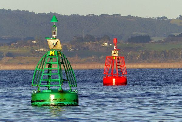 Left and right channel markers