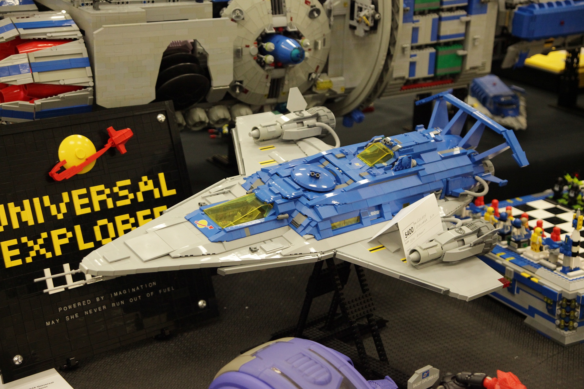 Lego Neo Classic Space Galaxy Explorer 2.0 - BrickCon 2016 - Seattle Center Exhibition Hall