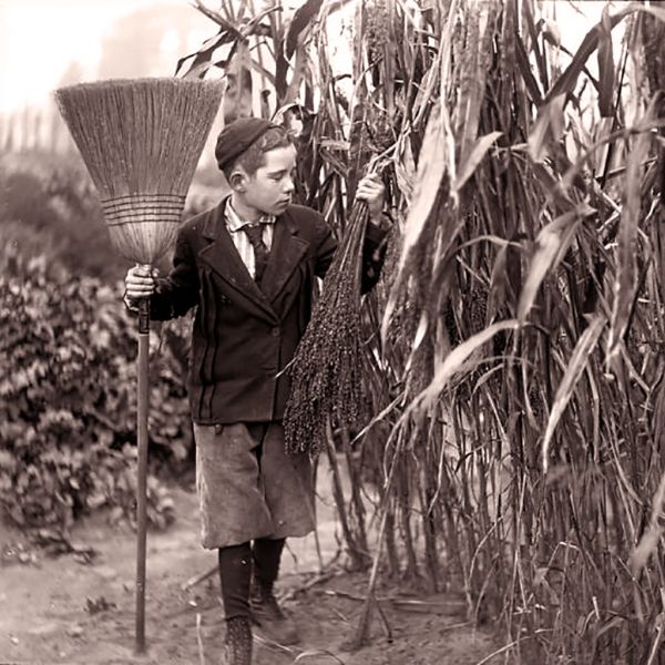 'Let's Make a Broom' -- 1910