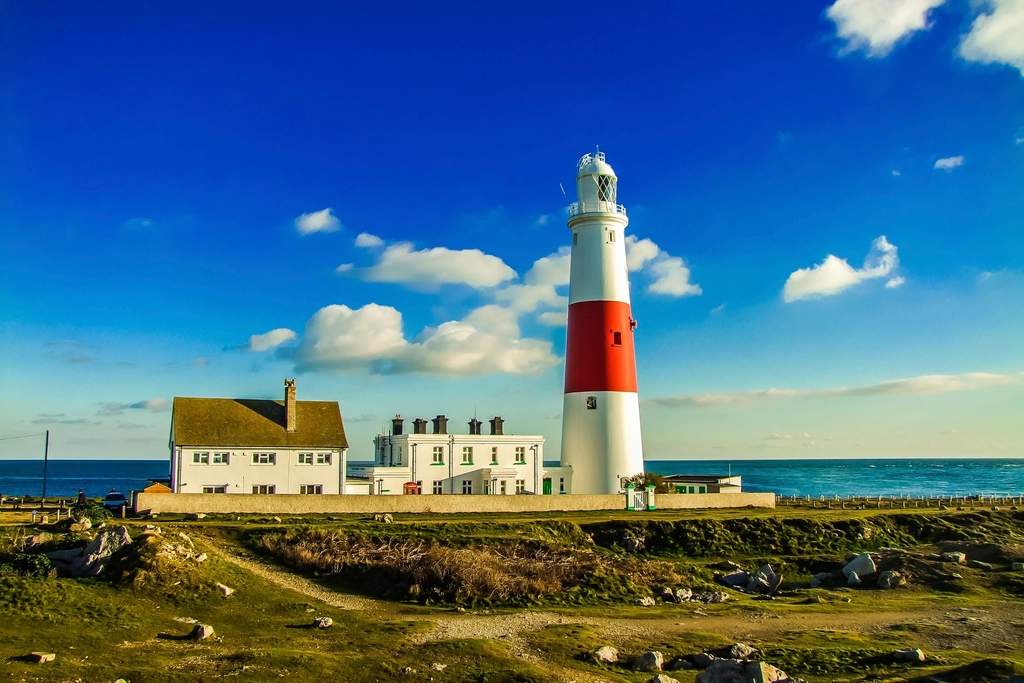 Lighthouse landscape scenery