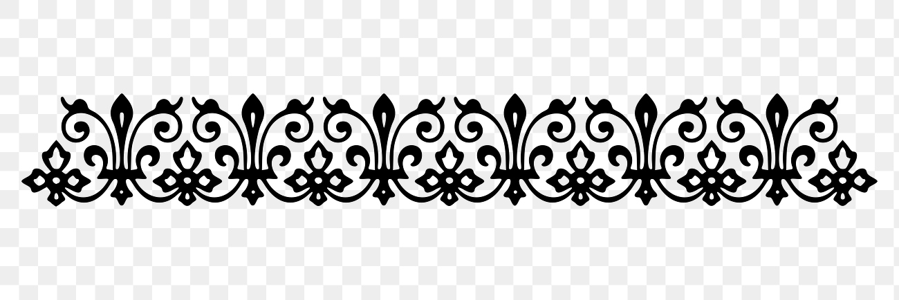 Line art decoration png illustration