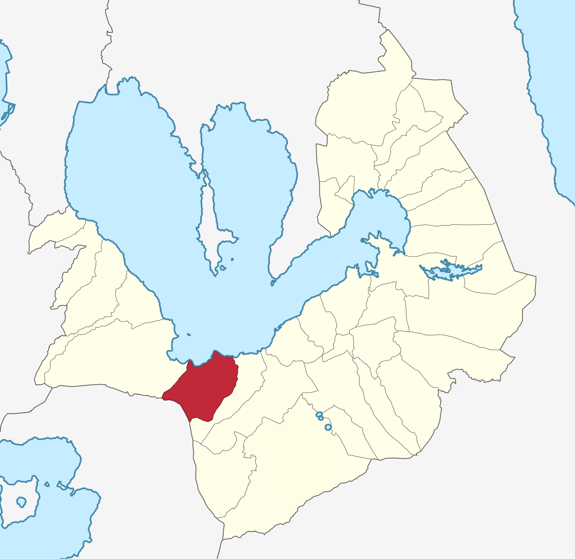 Los Baños Map Locator