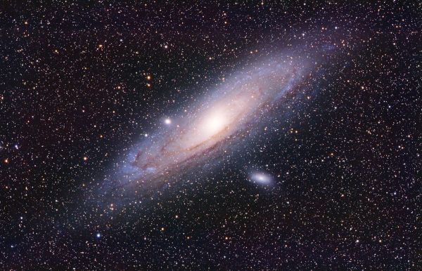 M31 Andromeda galaxy (v2).Canon 6D on Esprit 100ED DSLR image