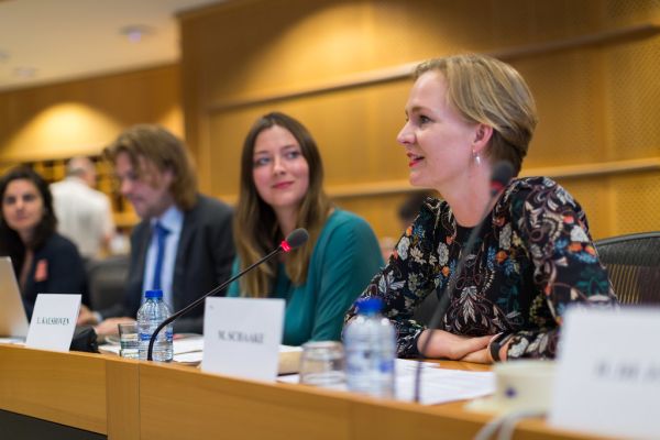 Marietje Schaake, MEP, at the COMMUNIA Right Copyright event