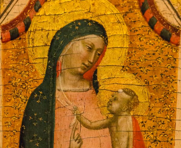 Mary and Christ child -- HMM!
