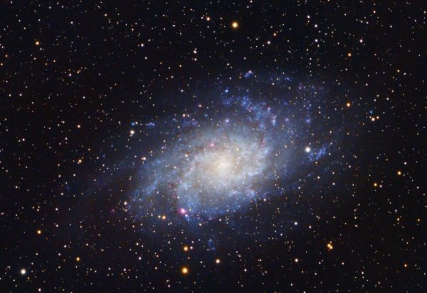Messier 33 (M33, NGC598) Triangulum Galaxy. DSLR image