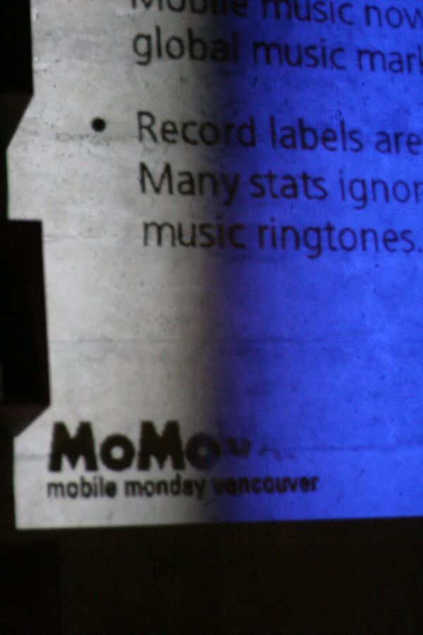 Mobile Monday Vancouver March 2006 - 5