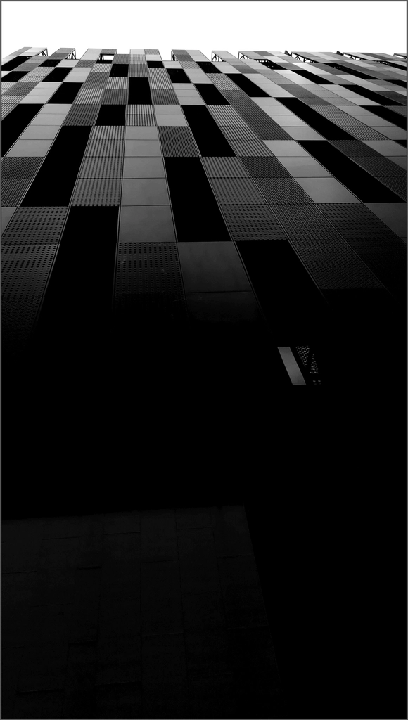 Modern architectural facade design