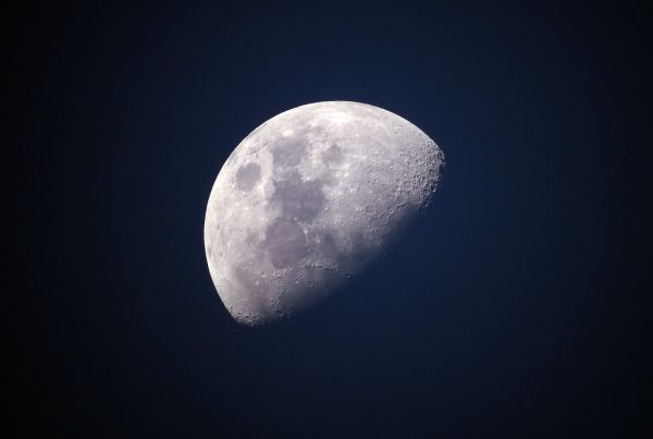 Moon focused