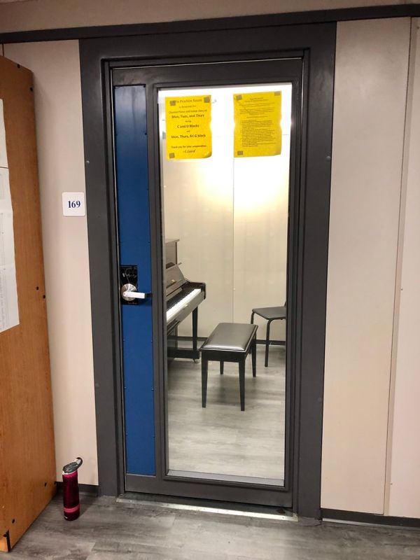 Music Practice Room, The John Frederick Educational Technology Complex, North Carolina School of Science and Mathematics, Watts-Hillandale, Durham, NC