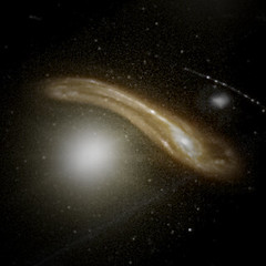 NASA's new space telescope has imaged a strange 'Pizza' galaxy