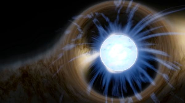 neutron star bending light