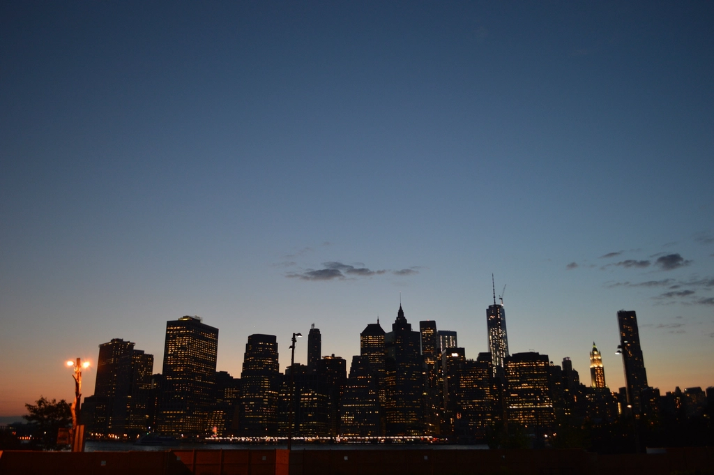 New York city skyline