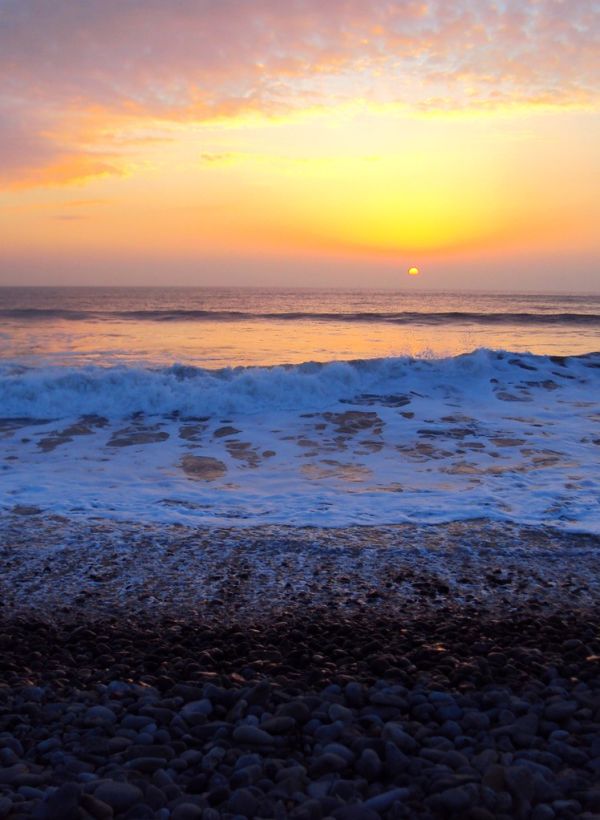 Newgale Beach, Sunset