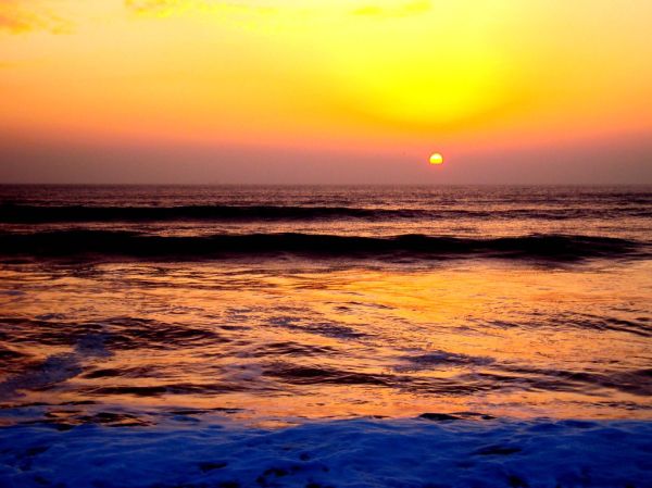 Newgale Beach, Sunset