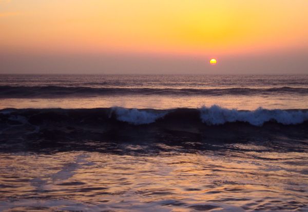 Newgale Beach, Sunset