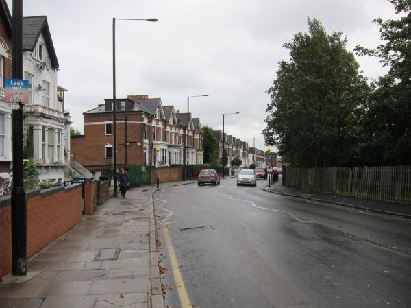 Now you see it - Endymion Road zebra crossing