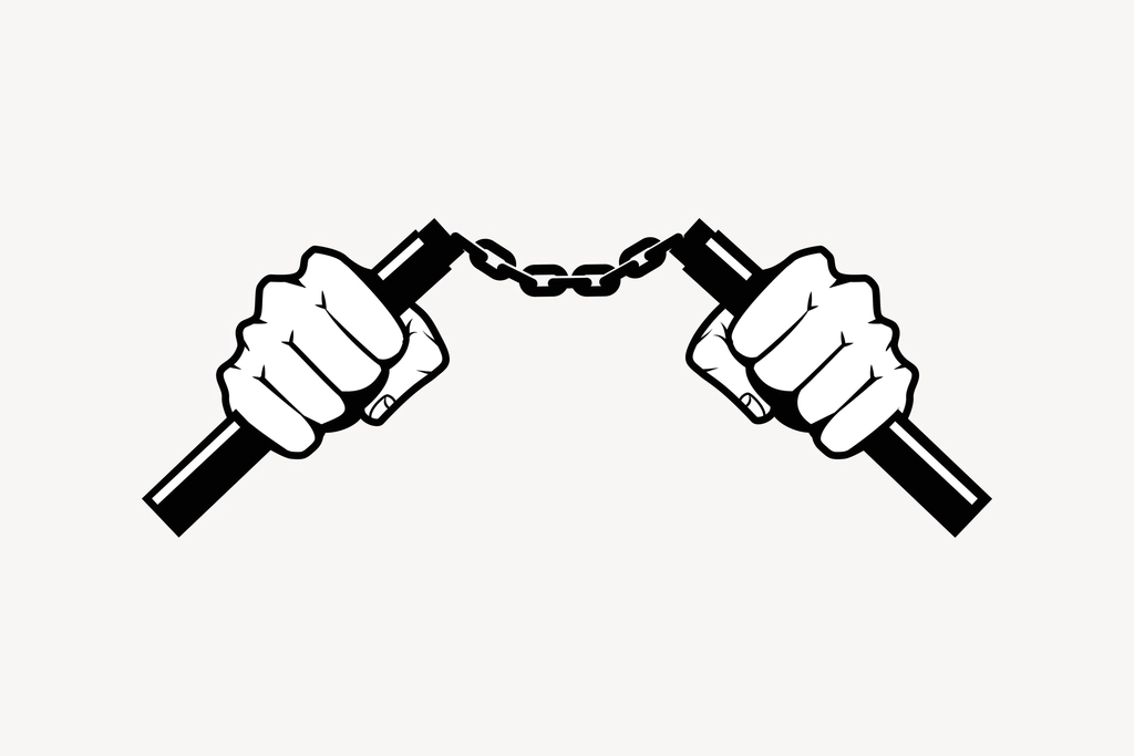 Nunchaku clipart, drawing illustration vector