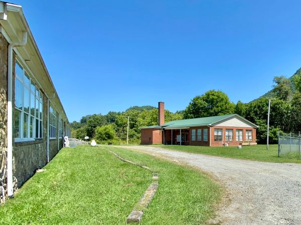 Old Cafeteria Building, Old Spring Creek School, Spring Creek, NC