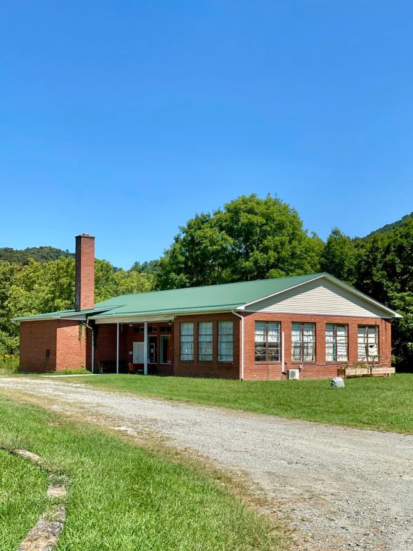 Old Cafeteria Building, Old Spring Creek School, Spring Creek, NC