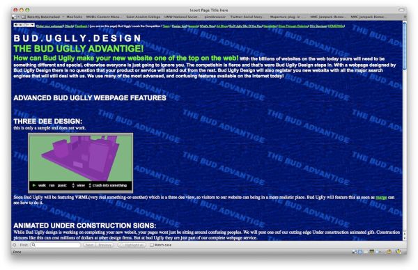 Old Skool Web Pages