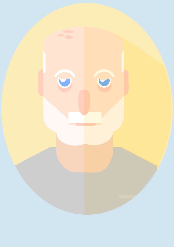 oldman portrait by PastelPad