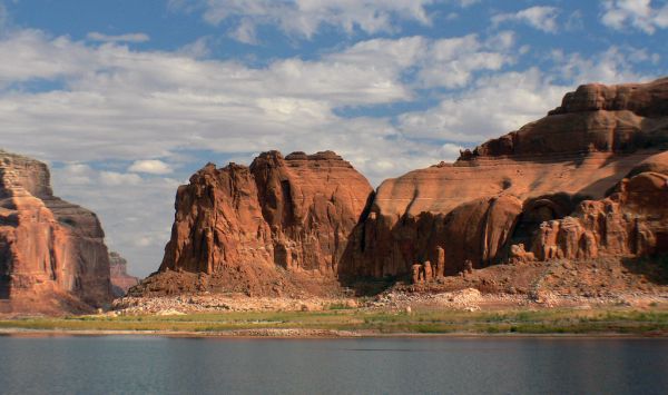 On Lake Powell Utah.