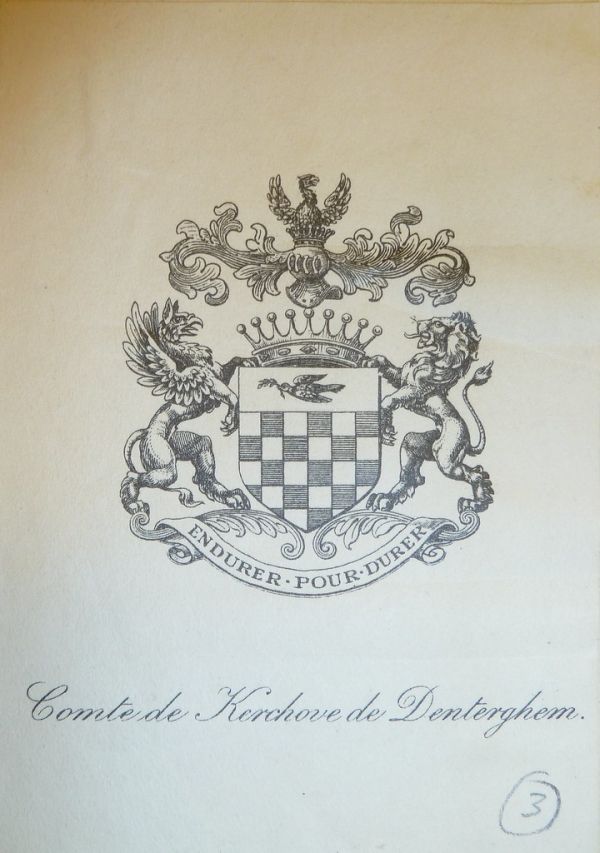 Oswald, comte de Kerchove de Denterghem, 1844-1906