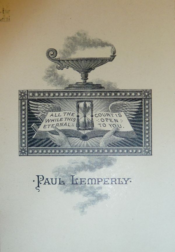 Paul Lemperly, 1858-1939