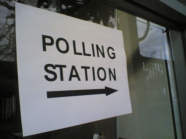 Polling Station for Vancouver Teachers Federation possible Strike