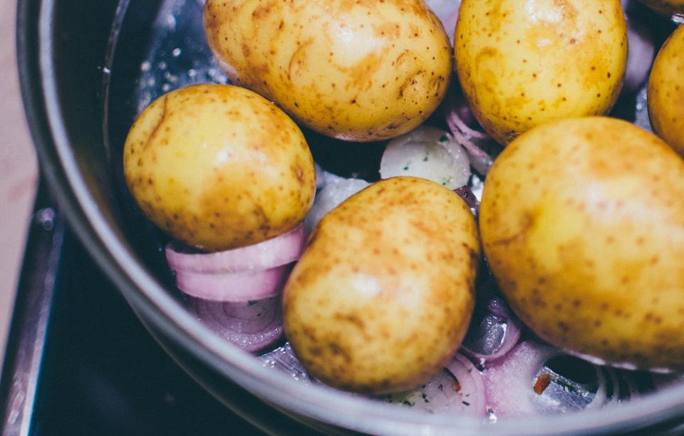 Potatoes Onions