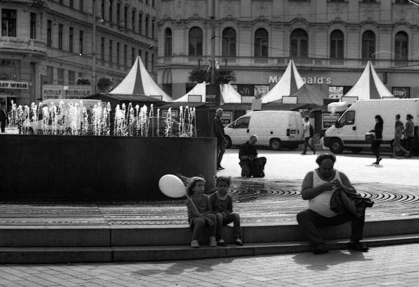 Praktica MTL5 with Helios-44M-4 - At the Fountain