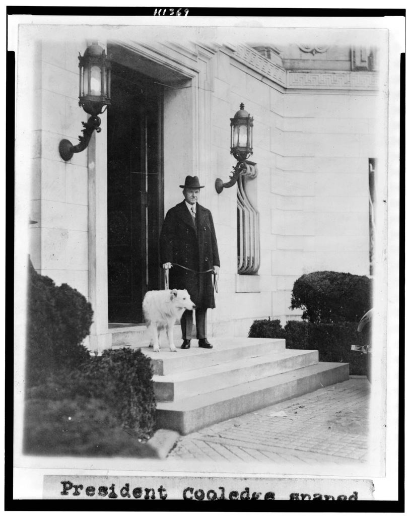 President Coolidge, full-length portrait, facing