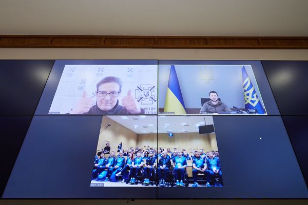 President talked to members of the Invictus Games - Ukraine team.