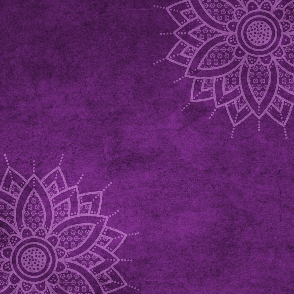 Purple Mandala Background