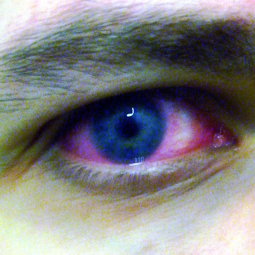 Red Horror Eye Equalized