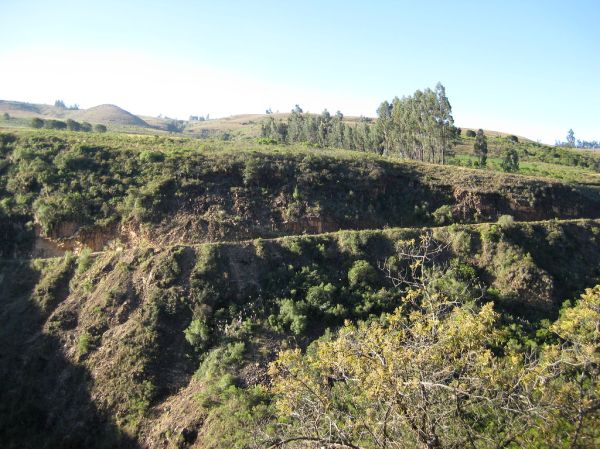 Road Between Aquile and Cochabamba, Bolivia