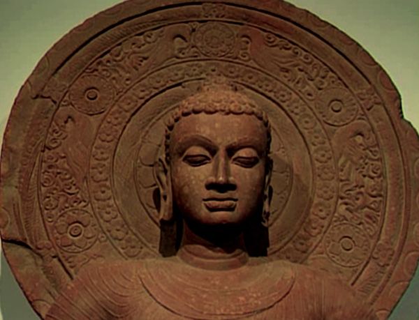 Robert A. F. Thurman on BUDDHISM, Ep. 2, The Dharma, Netflix.com instant play, Buddhism in Western culture, lecture, multiple metaphors, root means to hold, law, duty, thing, Buddhadharma holds you ap...
