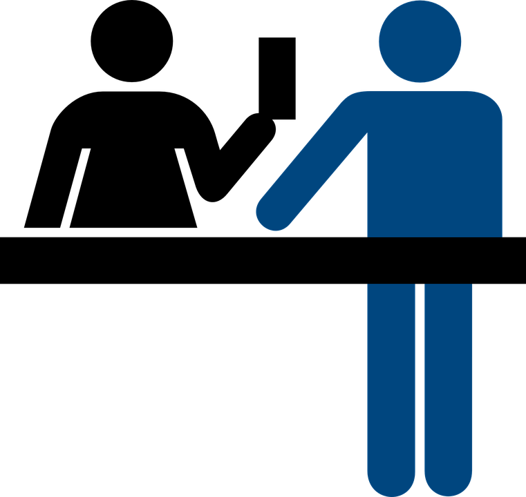 Sales counter