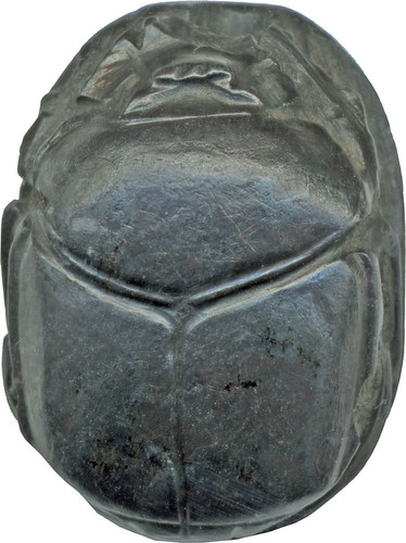 Scarab with Wish Formula 664-525 BCE (Early Late Period)