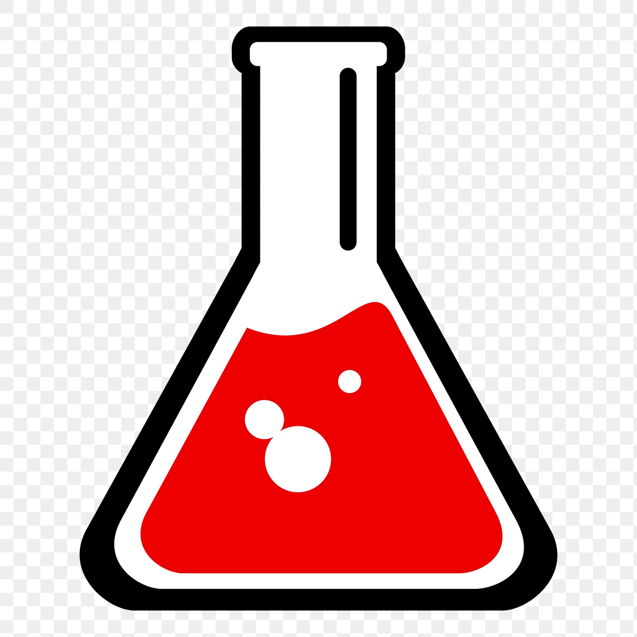Science icon png illustration, transparent