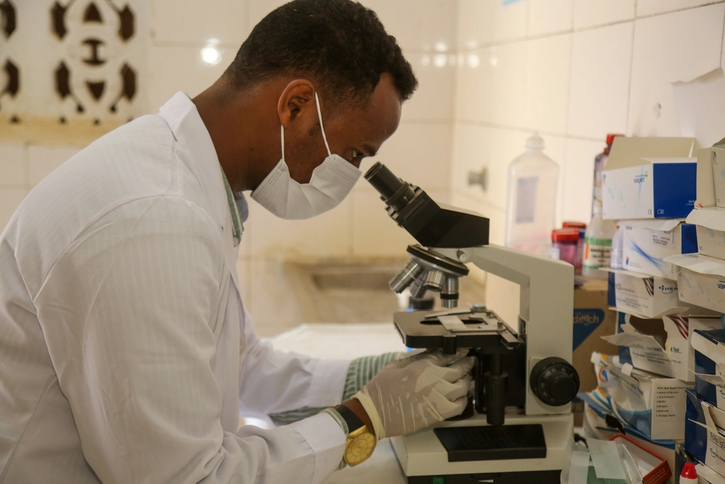 Scientist lab