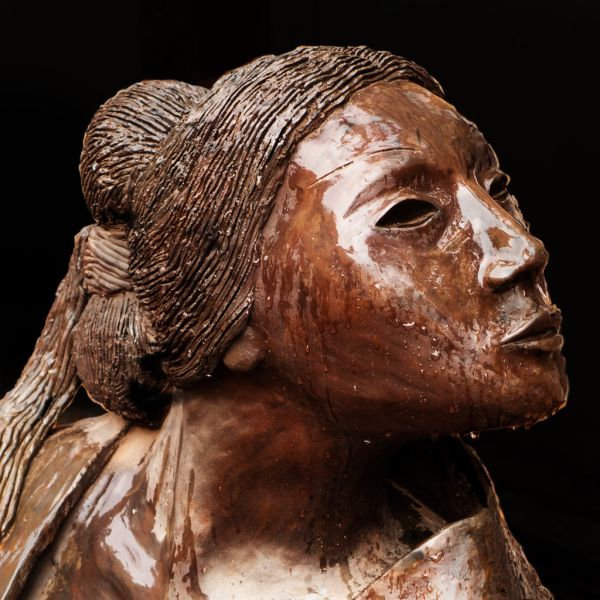Seated Navajo Woman