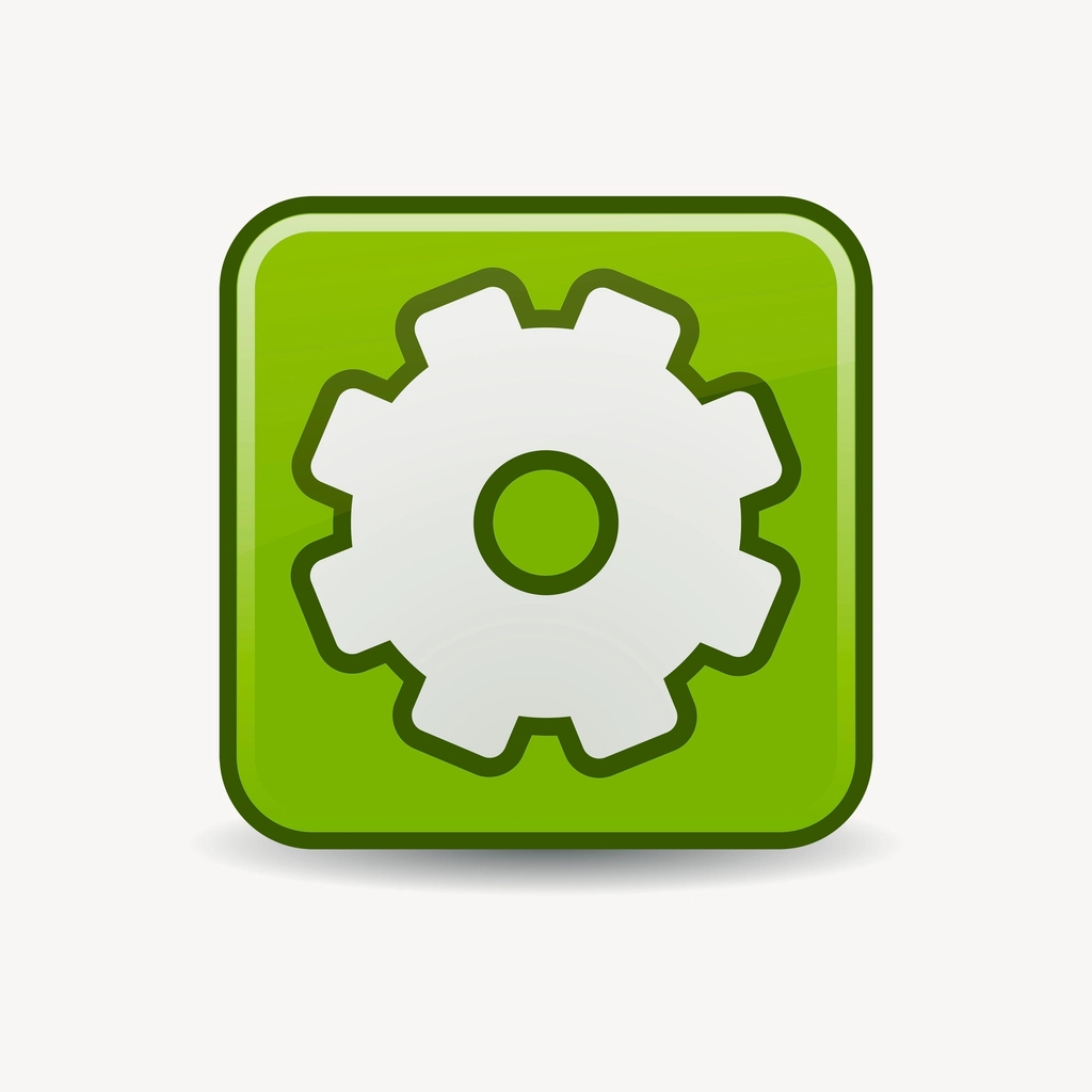 Setting icon clipart, illustration psd