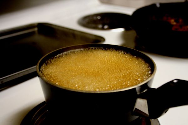 simmering