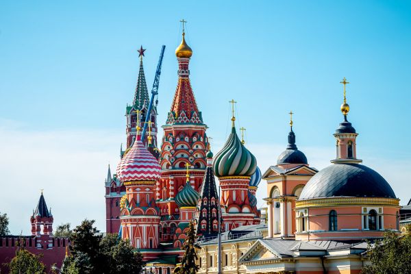 St. Basil’s Cathedral on Red Square in Moscow