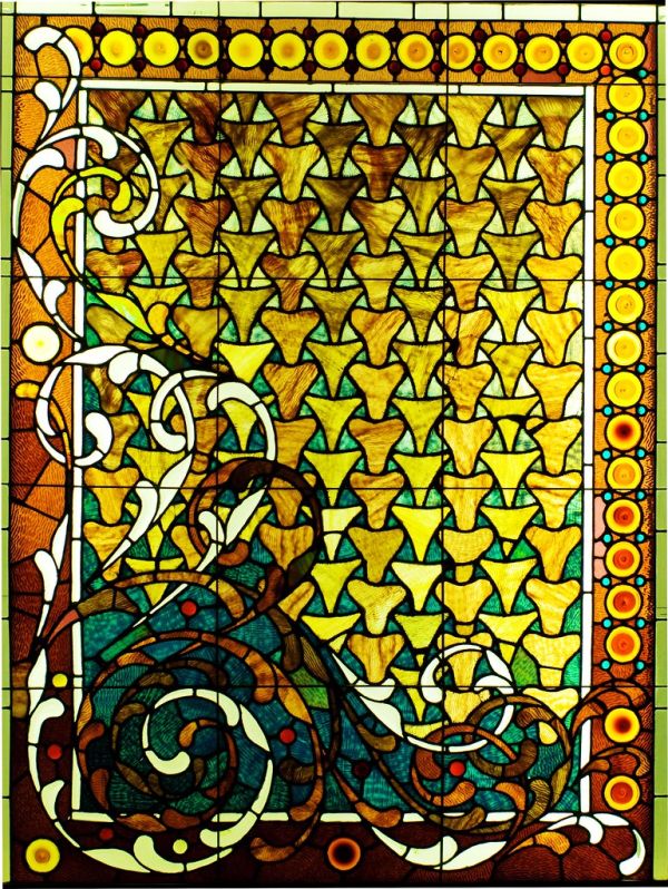 Stained glass window