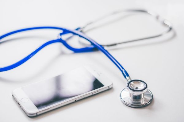 Stethoscope with iphone